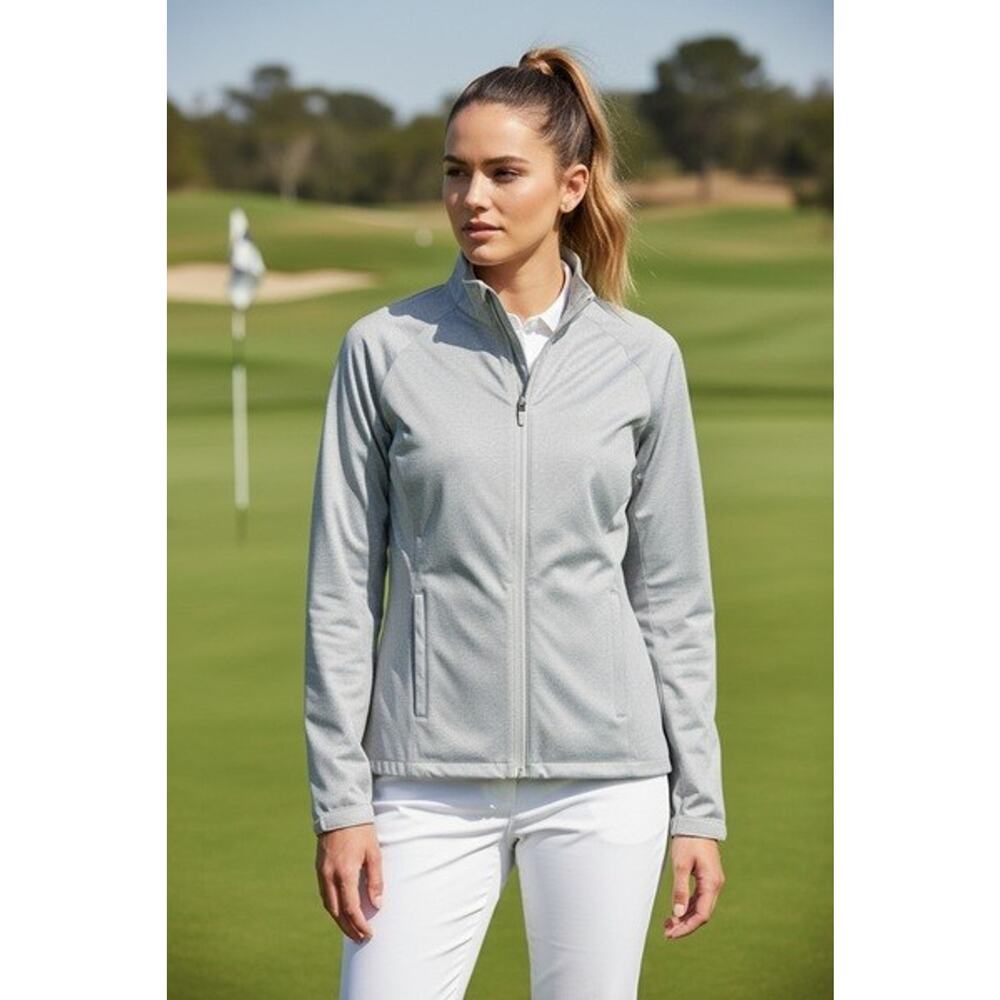 NWT Walter Hagen Women's Performance 11 Waterproof Rain Jacket Gray MSRP $80